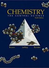 chemistry the central science brown 9th edition